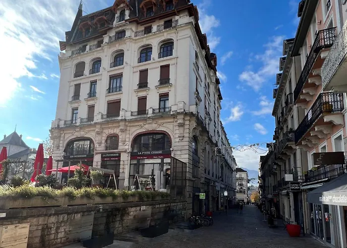 T2 Hyper Centre 3 Etoiles Rue Des Bains 公寓 艾克斯莱班